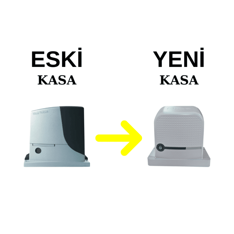 Nice Robus 600 Kapı Motoru Kit Paket, Nice 600 KG, Nice 600 KG Kapı Motoru, 600 KG Otomatik Kapı Motoru, 600KG Yana Kayar Kapı Motoru