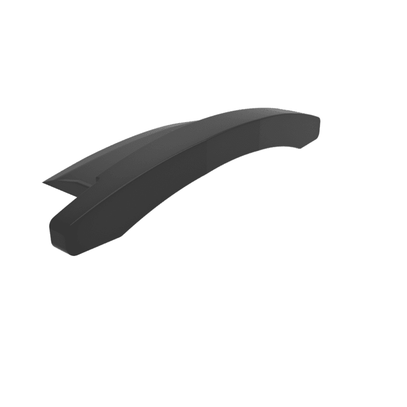 Panjur SL-39 Pvc Tapa (100 adet), Panjur Profil Tapası 3.9cm, Panjur Lamel Tapası, 39mm Panjur Plastik Tapa (Siyah)