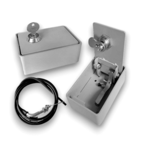 Kepenk Manuel Açma Mandallı ve Kilitli Kutu