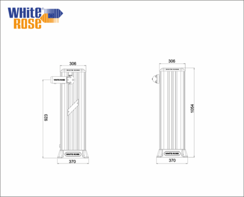 White Rose Pars Kollu Otomatik Bariyer Gövde Ölçüleri