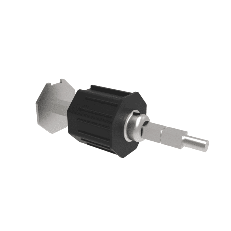 60 Mm Pvc - 42 Mm Rulmanlı Uzatmalı Boru Başı, Uzatmalı Panjur Boru Başı, 60 Mm Uzatmalı Sekizgen Boru Başı, Uzatmalı 60 Mm Rulmanlı Sekizgen Boru Başı