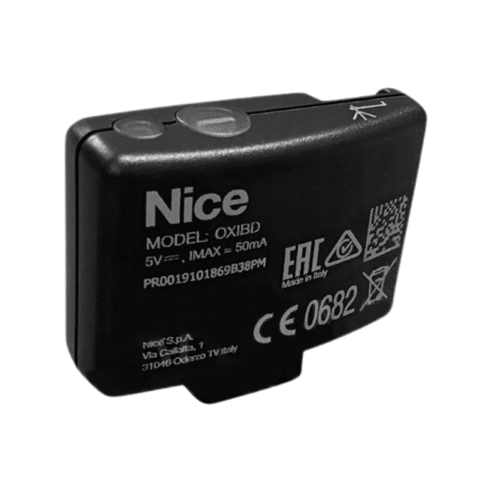 Nice OXI BD Soketli Kumanda Alıcısı, Nice OXI BD Soketli Bariyer Kumanda Alıcısı, Nice OXI BD Soketli Kapı Motoru Alıcısı, Nice OXI BD Soketli Dairesel Kapı Motoru Kontrol Modülü