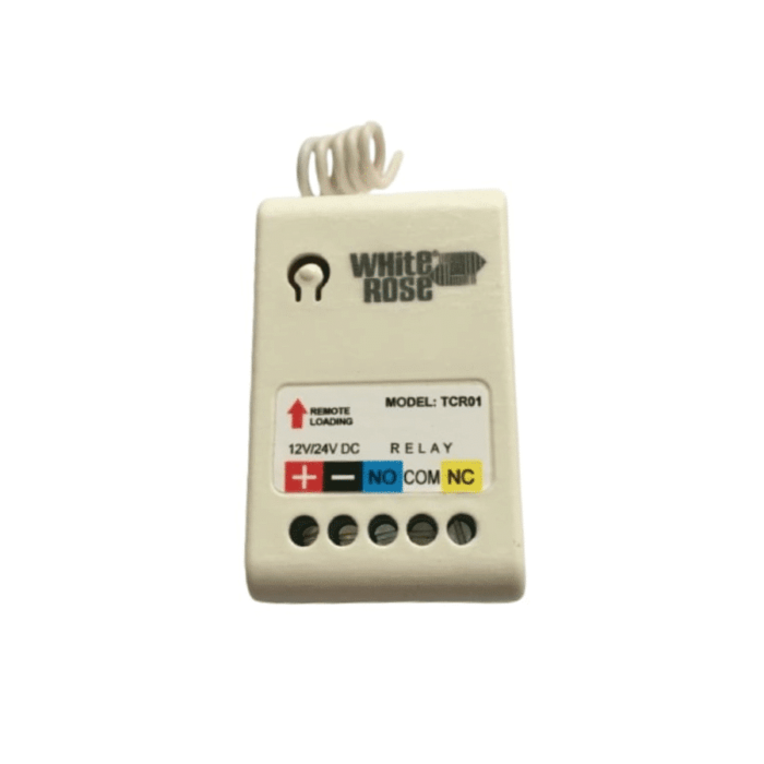 White Rose TCR01 Tek Kontak Alıcı, White Rose Bariyer Alıcısı, White Yana Kayar Kapı Alıcısı