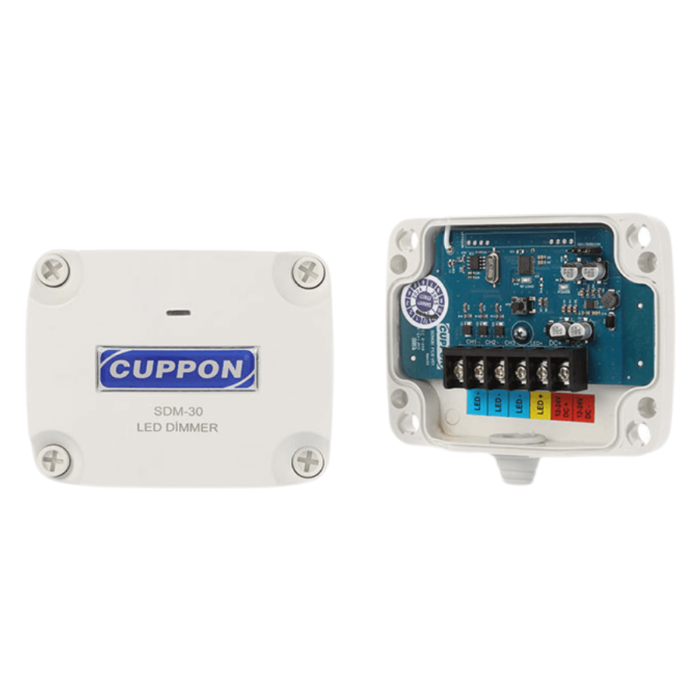 Cuppon SDM-30 LED Dimmer Kontrol Kartı, Tente Işık Kontrol Kartı, Pergola Işık Kontrol Kartı