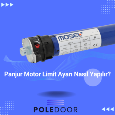 Otomatik Panjur Limit Switch Ayarı Nasıl Yapılır ? Panjur Limit Durma Ayarı Nasıl Yapılır?