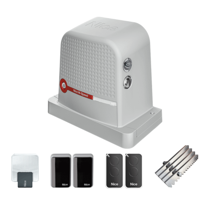 Nice Robus 600HS Hızlı Kapı Motoru (Kit Paket), Nice Robus 600HS