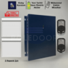 Poledoor Kepenk Güç Kaynağı 1000W, 2 Kanallı Kepenk Güç Kaynağı, Kepenk Güç Kaynağı, Kepenk UPS