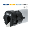 Nice E MAT ST 611 6 NM 11 RPM Alıcılı Tüp Motor