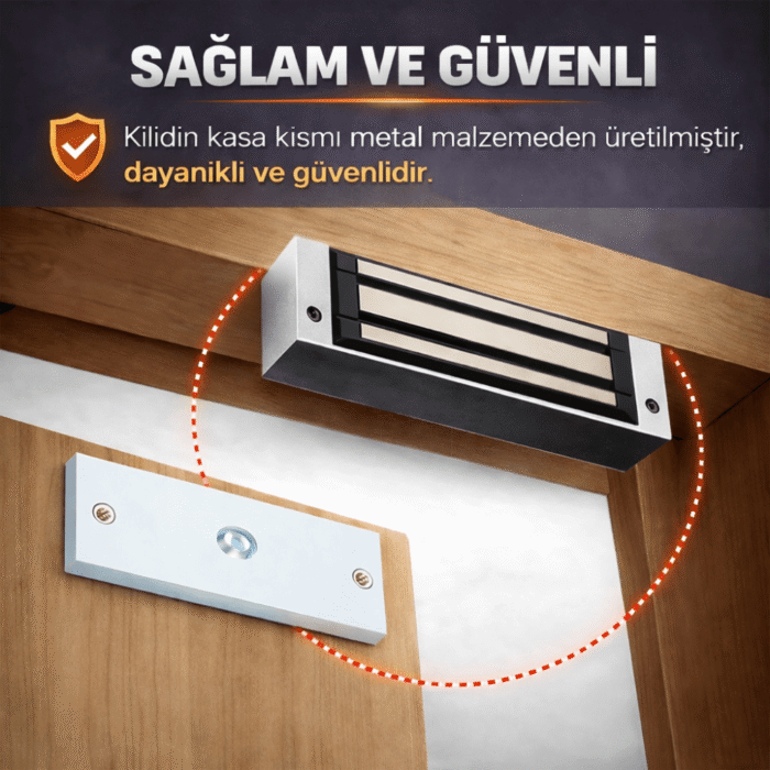 K 180 M elektromanyetik kapı kilidi