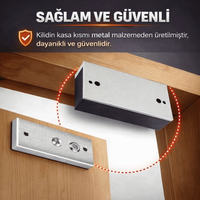 K 60M Elektromanyetik Kapı Kilidi