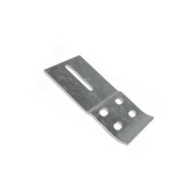 Seksiyonel Kapı Ray Bağlantı W Braketi Delikli 90 mm - Geniş