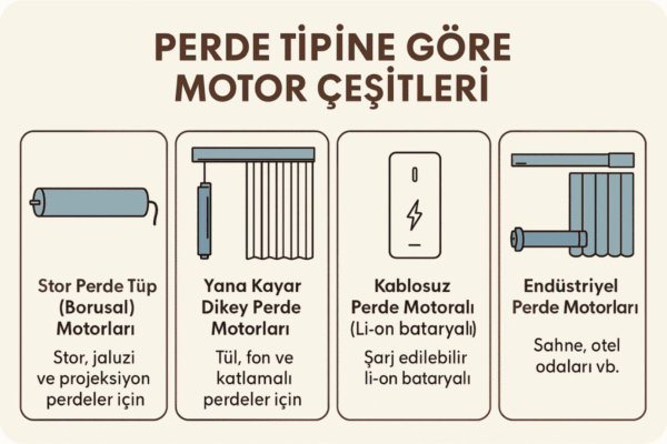otomatik perde motoru cesitleri nelerdir