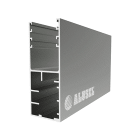 Alüminyum GC-362 Geniş Özel Dikmeli U Profili (SL-77, ST-77 Uyumlu)