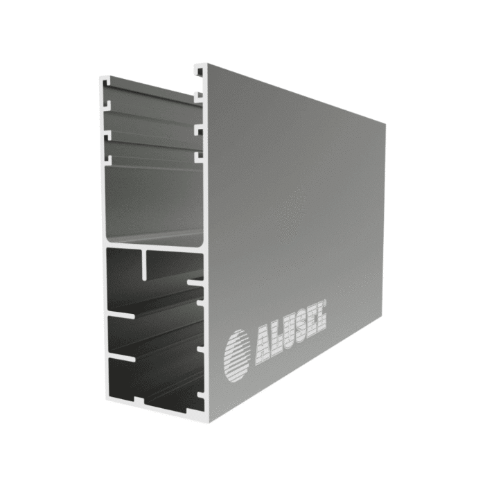 Alüminyum GC-362 Geniş Özel Dikmeli U Profili