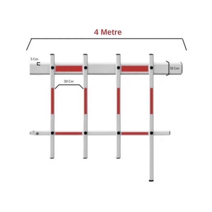 Pole Çitli Bariyer Ölçüleri
