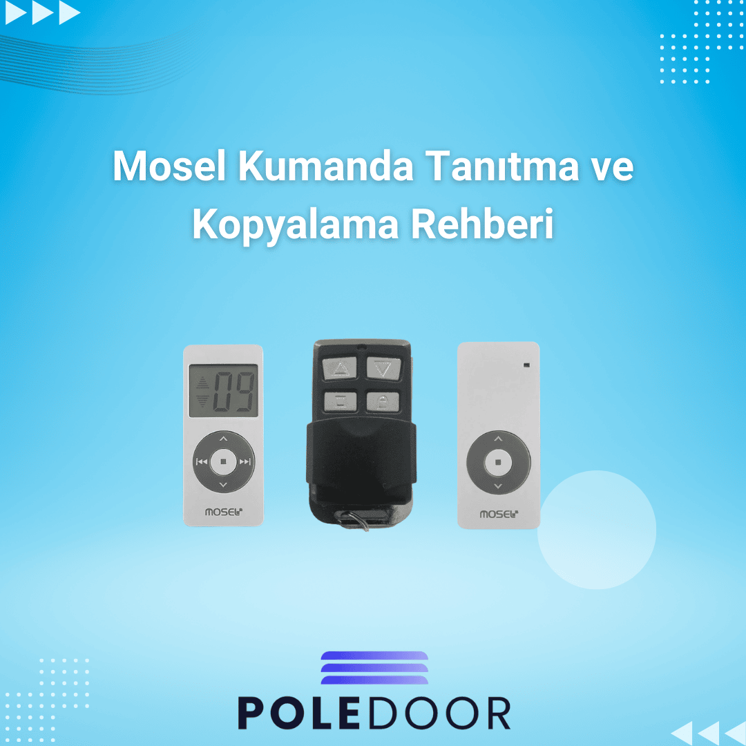 Mosel Kumanda Tanıtma Ve Kopyalama