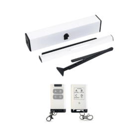 Pole 90 Derece Kapı Motoru Kumandalı Kit (İç Mekan Uyumlu)