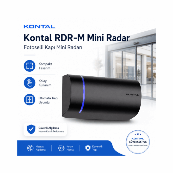 Kontal RDR-M Fotoselli Kapı Radarı
