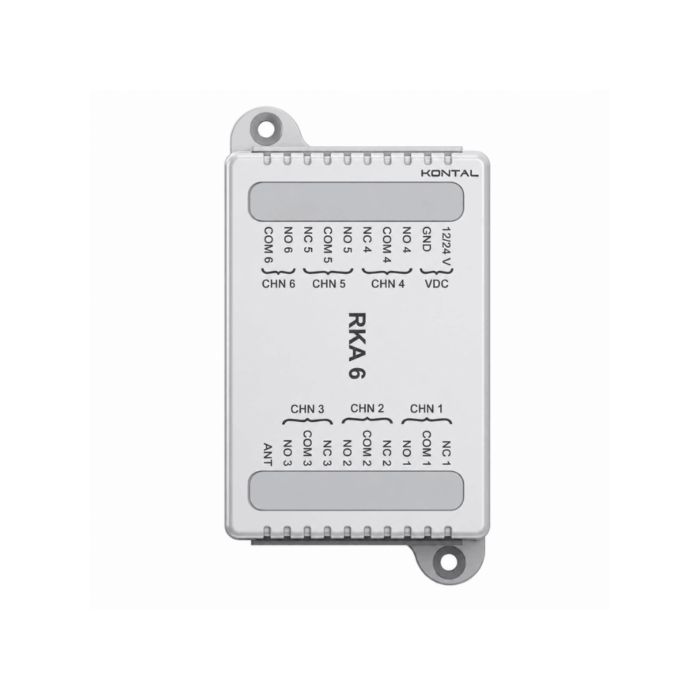 Kontal RKA 6 12/24V Kuru Kontak Alıcı Kart - 6 Kanallı